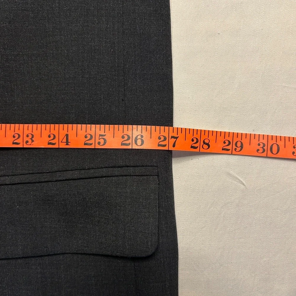 Oak Hill DXL Perfect Fit Blazer Mens 52L Gray Wool Blend Suit Jacket Sport Coat